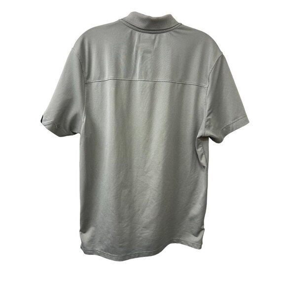 Oakley Bomber Collar Polo Mens Size Medium Gray - Picture 5 of 5